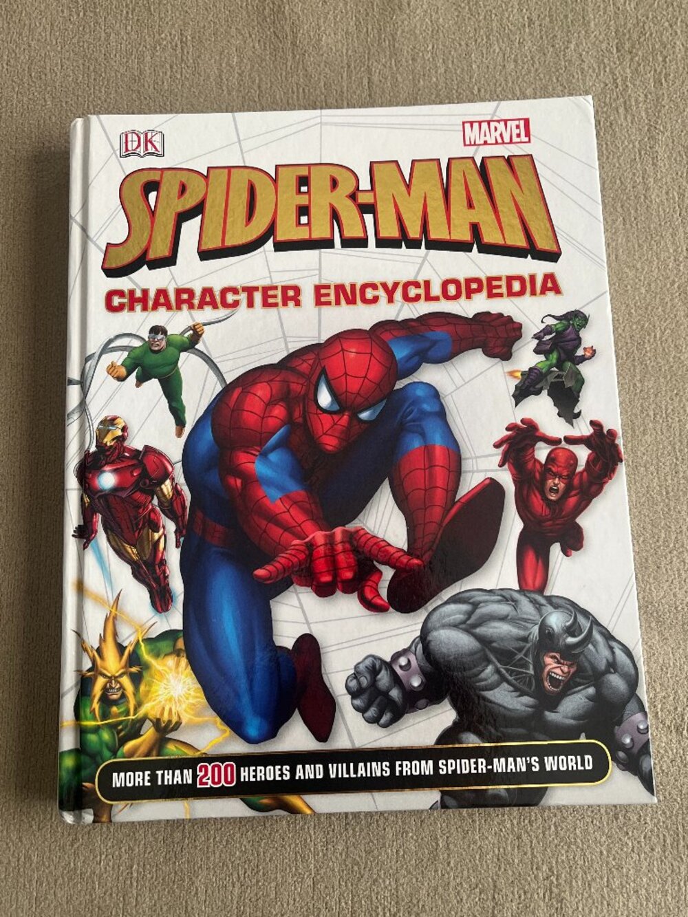 Marvel Spider-Man Character Encyclopedia Book New